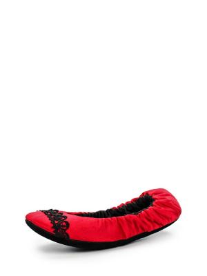 Домашняя обувь Petit Pas. Цвет: красный