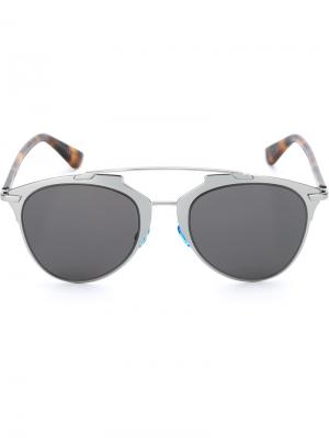 Солнцезащитные очки Reflected Dior Eyewear. Цвет: металлический