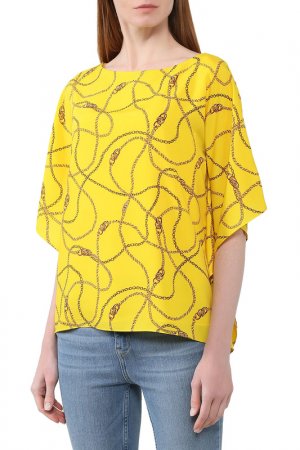 Блуза LAUREN RALPH. Цвет: желтый