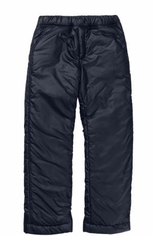Утепленные брюки с эластичным поясом Aletta. Цвет: темно-синий