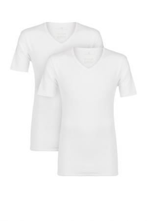 Комплект футболок TOM TAILOR. Цвет: белый