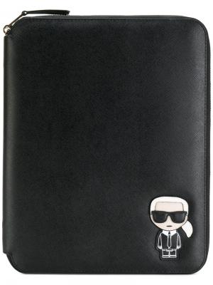 Чехол для планшета Ikonik Karl Lagerfeld. Цвет: чёрный