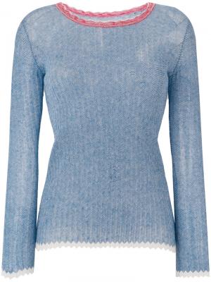 Пуловер Aggy Isabel Marant Étoile. Цвет: синий