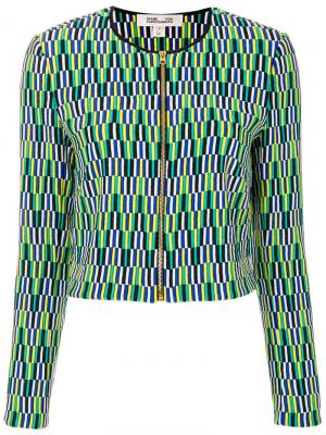 Пиджак на молнии с вышивкой Dvf Diane Von Furstenberg. Цвет: многоцветный