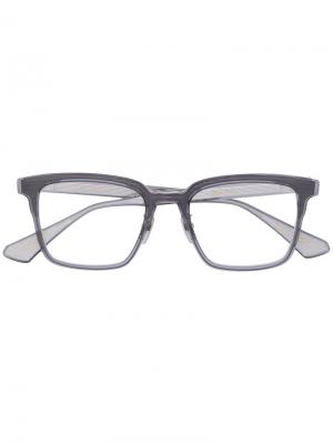Квадратные очки Polymath Dita Eyewear. Цвет: чёрный