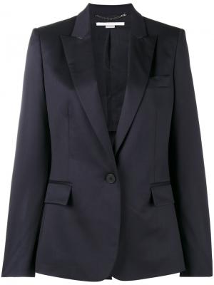 Пиджак на одну пуговицу Ingrid Stella McCartney. Цвет: синий