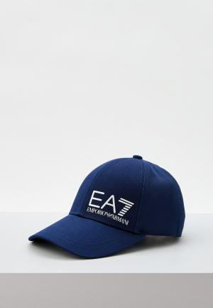 Бейсболка EA7. Цвет: синий