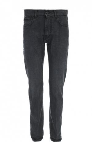 Зауженные джинсы с классической посадкой Pal Zileri. Цвет: серый