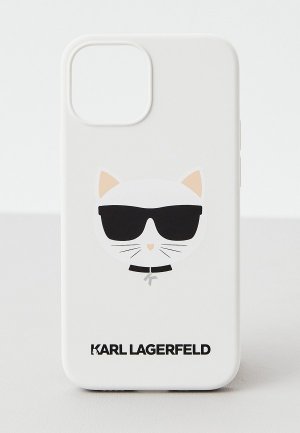 Чехол для iPhone Karl Lagerfeld. Цвет: белый