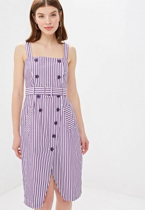 Платье Mint&Berry. Цвет: фиолетовый