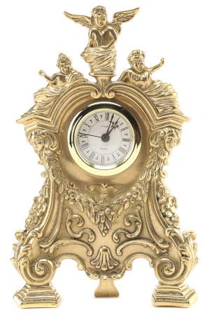 Часы Венеция, 26х18 см Stilars. Цвет: золотой