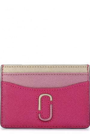 Кожаный футляр для кредитных карт Marc Jacobs. Цвет: розовый