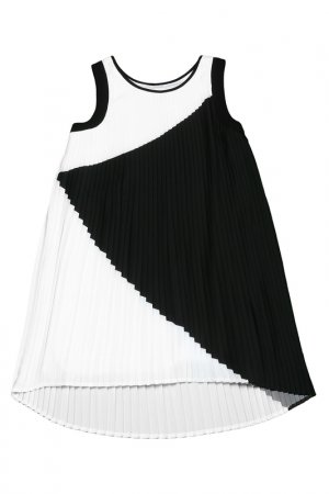Платье KARL LAGERFELD KIDS. Цвет: черный