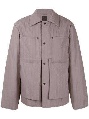 Легкая куртка на кнопках Craig Green. Цвет: розовый и фиолетовый