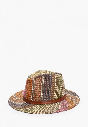 Шляпа Fabretti. Цвет: коричневый