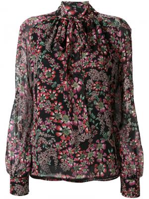 Блузка с цветочным принтом Giambattista Valli. Цвет: многоцветный