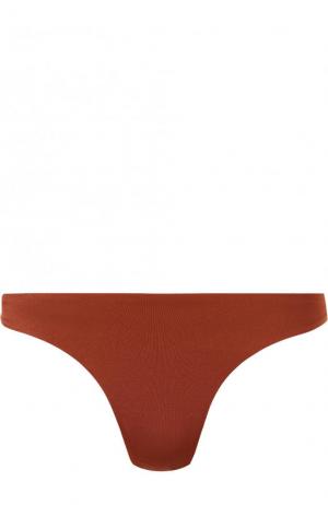 Однотонные плавки-бикини Melissa Odabash. Цвет: коричневый
