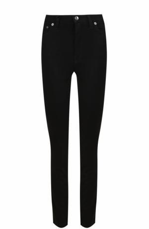 Однотонные джинсы-скинни Dolce & Gabbana. Цвет: черный