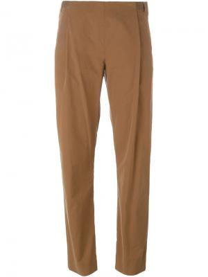 Укороченные брюки Stephan Schneider. Цвет: коричневый