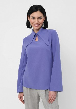 Блуза Lia Berti. Цвет: фиолетовый