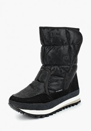 Дутики King Boots. Цвет: черный