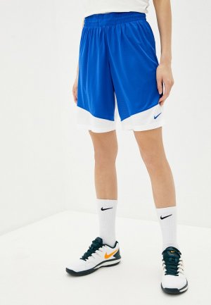 Шорты спортивные Nike. Цвет: синий