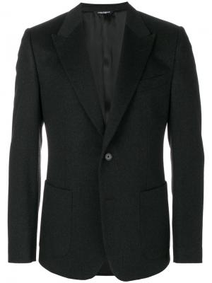 Однобортный пиджак Dolce & Gabbana. Цвет: чёрный