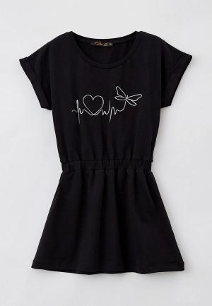 Платье Dali. Цвет: черный