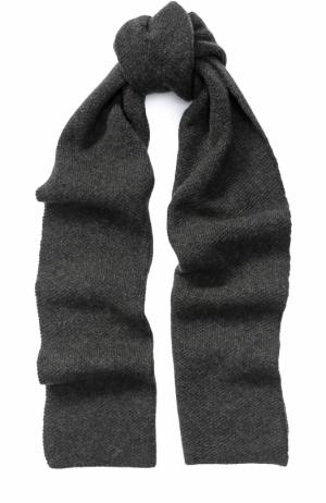 Кашемировый шарф Kashja` Cashmere. Цвет: темно-серый