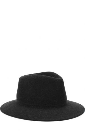 Шерстяная шляпа Giorgio Armani. Цвет: светло-серый
