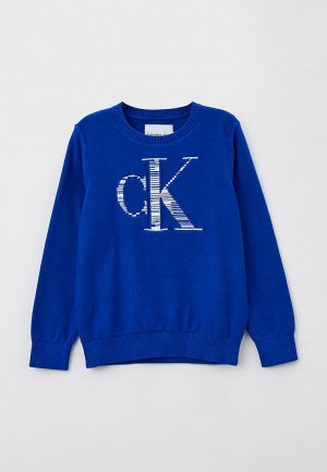 Джемпер Calvin Klein Jeans. Цвет: синий