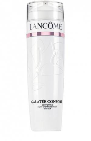 Молочко для очищения кожи Galatee Confort Lancome. Цвет: бесцветный