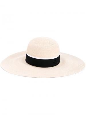 Шляпа Blanche Maison Michel. Цвет: телесный