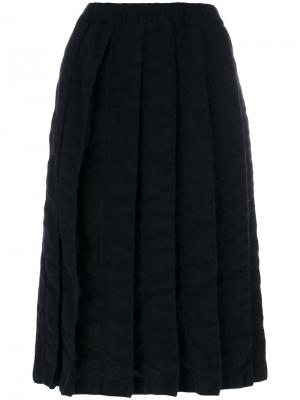 Плиссированная юбка Comme Des Garçons. Цвет: синий