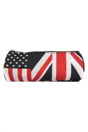 Пенал British Flag CREATIVE. Цвет: черный