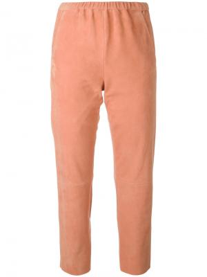 Укороченные брюки Drome. Цвет: розовый и фиолетовый