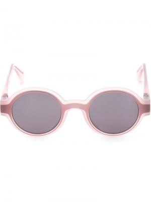 Солнцезащитные очки MMDUAL005  x Maison Margiela Mykita. Цвет: розовый и фиолетовый