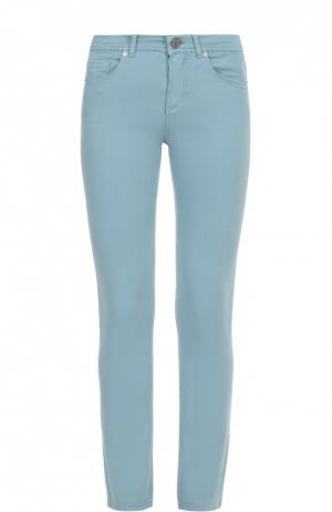 Укороченные джинсы Loro Piana. Цвет: голубой