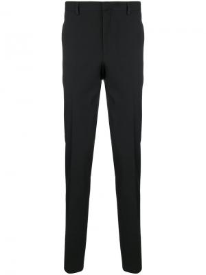 Классические брюки с контрастными панелями Givenchy. Цвет: чёрный