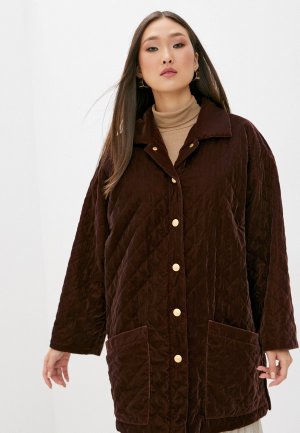 Куртка утепленная LAutre Chose L'Autre. Цвет: коричневый