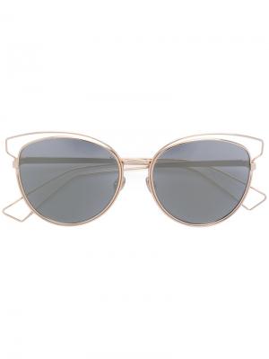 Солнцезащитные очки Sideral 2 Dior Eyewear. Цвет: металлический