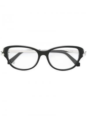Оптические очки Panthere Cartier. Цвет: чёрный