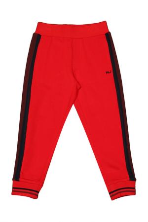 Спортивные брюки LITTLE MARC JACOBS. Цвет: красный