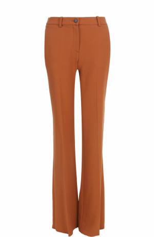 Расклешенные брюки со стрелками и карманами Roberto Cavalli. Цвет: коричневый