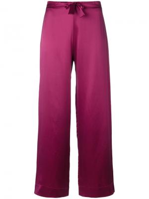 Пижамные брюки Bloomsbury Gilda & Pearl. Цвет: розовый и фиолетовый