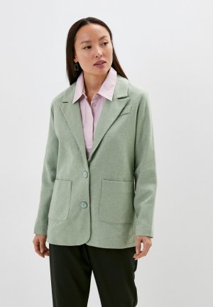Пиджак Miss Gabby. Цвет: зеленый
