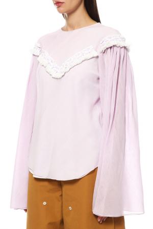 Блуза ELMIRA MARKES. Цвет: лиловый