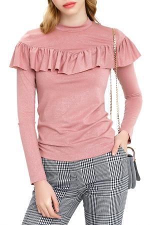 Блуза Audrey Right. Цвет: розовый