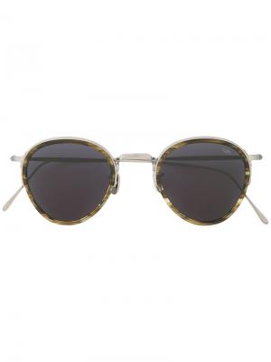 Солнцезащитные очки-авиаторы Eyevan7285. Цвет: металлический