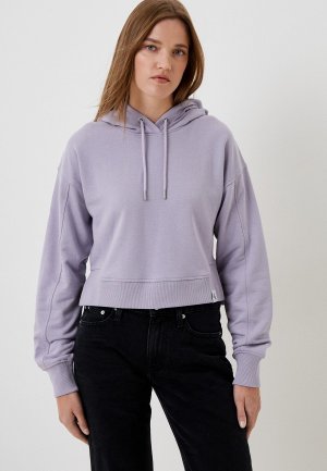 Худи Calvin Klein Jeans. Цвет: фиолетовый